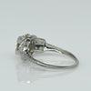 1.5ct Old Mine Cut Diamond Art Deco Platinum Engagement Ring