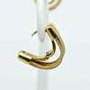 14K yellow gold Margo Bicego cable earrings