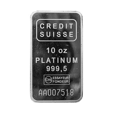 10 oz Platinum Bar