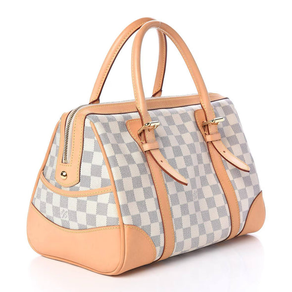 Louis Vuitton Berkeley Damier Azur Handbag