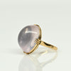 Vintage Art Deco Style 18.3ct Lavender Moonstone Cabochon Ring