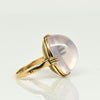 Vintage Art Deco Style 18.3ct Lavender Moonstone Cabochon Ring