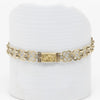 Circa 1920's Art Deco 10k Yellow Gold Emerald Cut Honey Colored Vintage Citrine