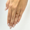 Vintage 10K Petite Pearl Buttercup Ring