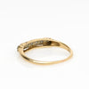 Vintage Diamond Yellow Gold Wedding Band