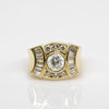 Impressive 3.12cttw Diamond Men's 14k Yellow Gold Ring
