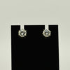 2.60ctw Natural Diamond Round Brilliant VS 14k Gold Screw Back Stud Earrings