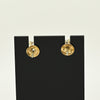 2.60ctw Natural Diamond Round Brilliant VS 14k Gold Screw Back Stud Earrings