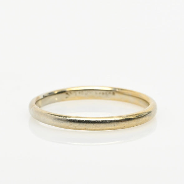 Vintage 18k Gold Wedding Band