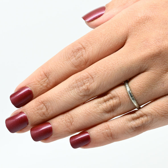 Vintage Floral Design With Milgrain White Gold Wedding Band