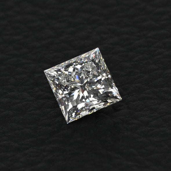2.59ct Princess/Square Brilliant E VS2 Loose Lab Grown Diamond w IGI Certificate