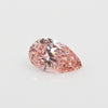 1.0ct Pear Fancy Vivid Pink VS1 Loose Lab Grown Diamond w IGI Certificate