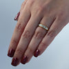 Baguette Diamond 18K Yellow Gold Wedding Band