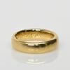 Dated April 30 1905 18K Antique Yellow Gold Wedding Band