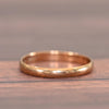 Dated 1924 8K Yellow Gold Vintage Smooth Finish Band