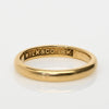Vintage 18K Yellow Gold WILK & CO Wedding Band