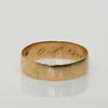Antique Band Engraved G.H. 23 1904 14k Gold Ring
