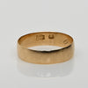 Antique Band Engraved G.H. 23 1904 14k Gold Ring