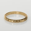 14K Yellow Gold Floral Wedding Band