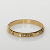 14K Yellow Gold Floral Wedding Band
