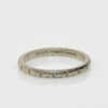 Wood & Sons 18K Gold & Platinum Vintage Wedding Band
