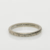 Wood & Sons 18K Gold & Platinum Vintage Wedding Band