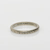 Wood & Sons 18K Gold & Platinum Vintage Wedding Band