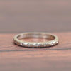 Wood & Sons 18K Gold & Platinum Vintage Wedding Band