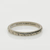 Wood & Sons 18K Gold & Platinum Vintage Wedding Band