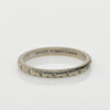 Wood & Sons 18K Gold & Platinum Vintage Wedding Band