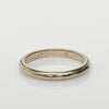 Vintage 14K White Gold Treasure Land Etched Wedding Band