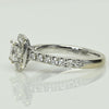 Neil Lane 1.3ct Cushion Cut Diamond 14k White Gold Halo Engagement Ring
