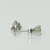 1.2ctw Round Brilliant J VS Diamond Martini Stud 14k White Gold Earrings