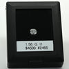 1.56ct Square Emerald Cut G I1 Loose Natural Diamond w GIA Report