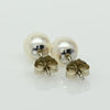 Cultured Pearl 6mm 14k White Gold Stud Earrings