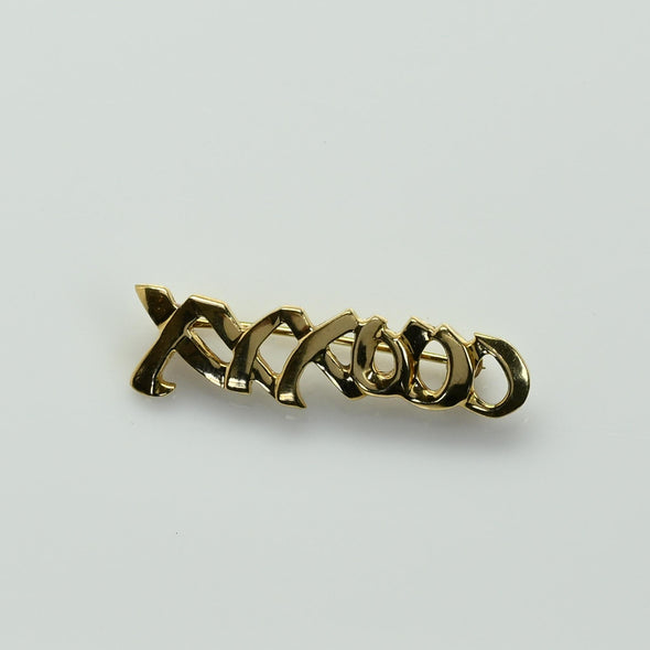 Paloma Picasso Tiffany & Co. 1983 Graffiti 18K Love and Kisses Brooch XXXOOO