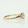 Antique 1.26 G VS Old European Cut Diamond Yellow Gold Solitaire Engagement Ring