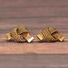 Tiffany Co. Vintage Love Knot 14K Yellow Gold Stud Earrings