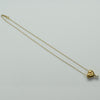 Vintage Tiffany & Co. Cupid's Arrow Puff Heart Pearl 18k Gold Necklace 1994