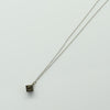 Tiffany Co. Atlas Cube Roman Numeral 925 Sterling Silver Necklace