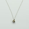Tiffany Co. Atlas Cube Roman Numeral 925 Sterling Silver Necklace