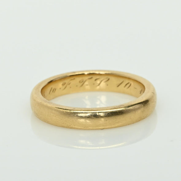 Dated 1895 Victorian Personalized Band