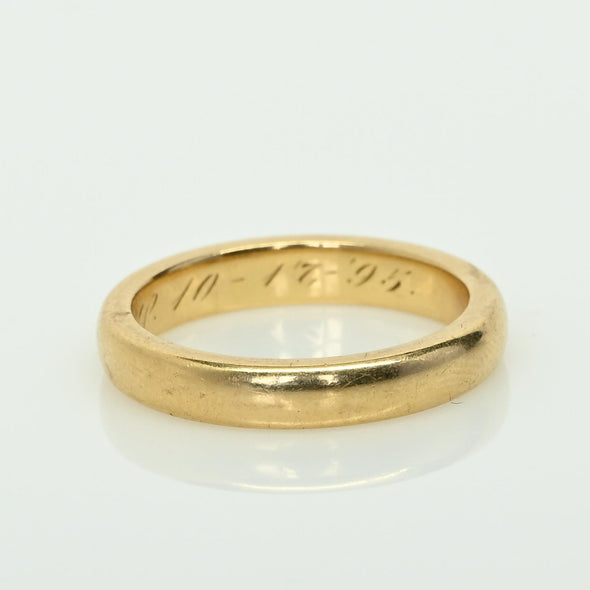 Dated 1895 Victorian Personalized Band