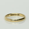 Albion Craft Co 9k Yellow Gold Band 1949 London UK