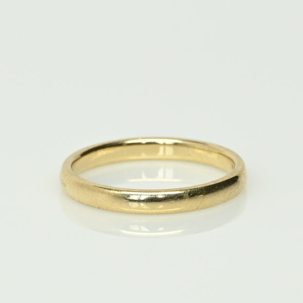 Albion Craft Co 9k Yellow Gold Band 1949 London UK