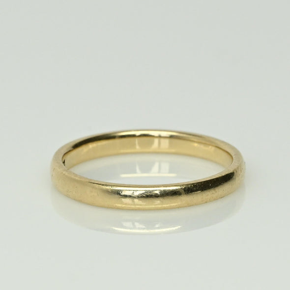 Albion Craft Co 9k Yellow Gold Band 1949 London UK