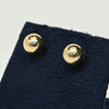 7mm 14K Yellow Gold Ball Stud Earrings