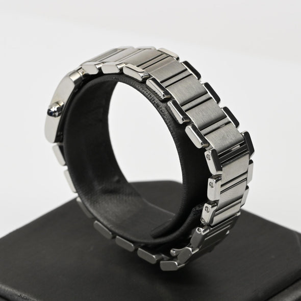 Cartier Tank Française 2384 Stainless Steel Ladies Watch