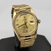Rolex Day Date President Factory Diamond Dial 18k Gold Watch 1986