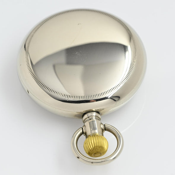 Aurora 18S Silverode Case Pocket Watch